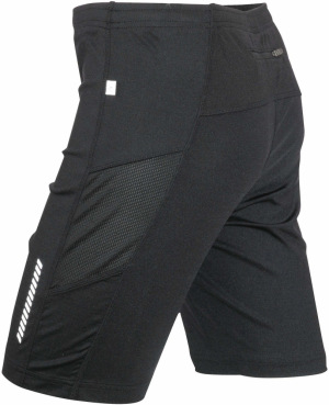 Ladies Running Short Tights schwarz for embroidery and printing